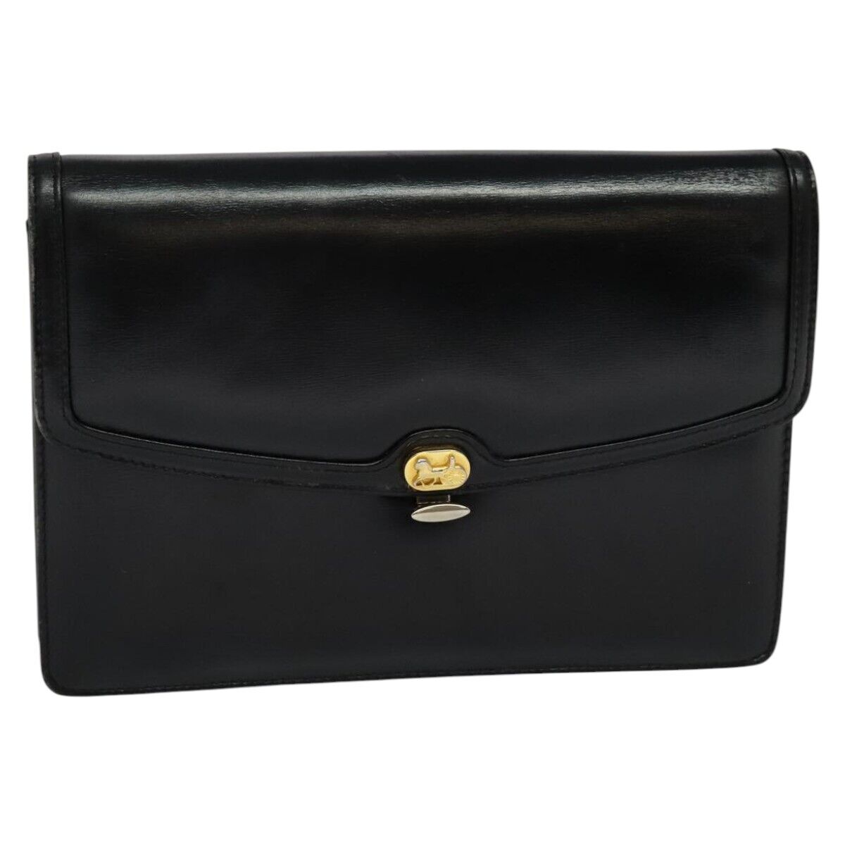 Celine Shoulder Bag – Black Leather