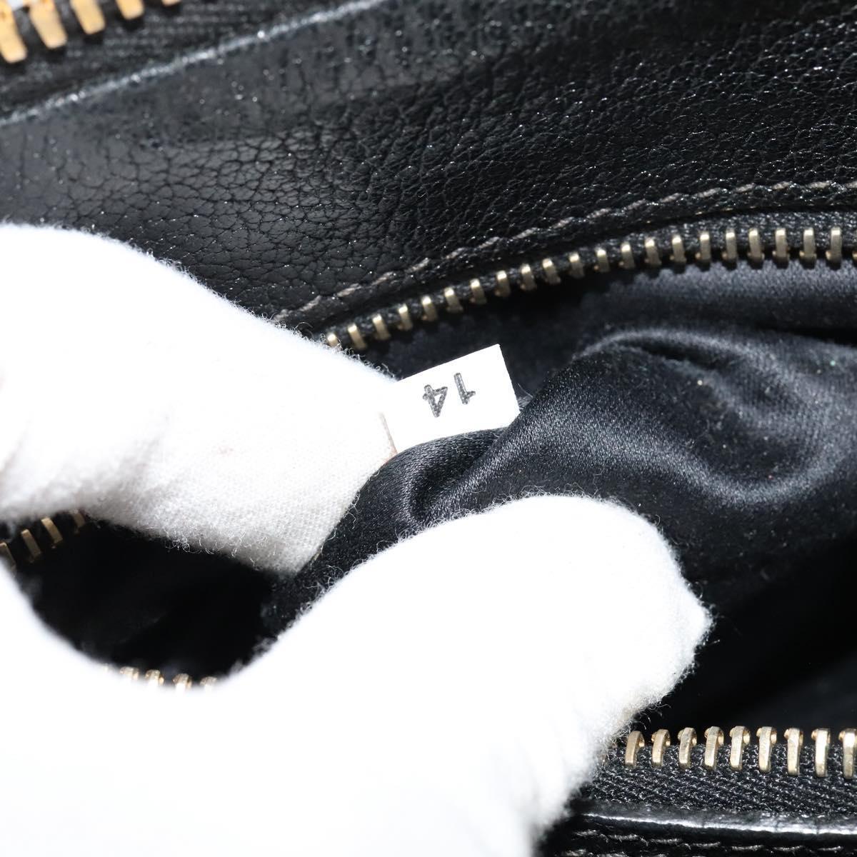 Miu Miu Bag – White Gold Black Leather