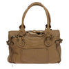 Chloe Paddington Shoulder Bag - Beige Leather