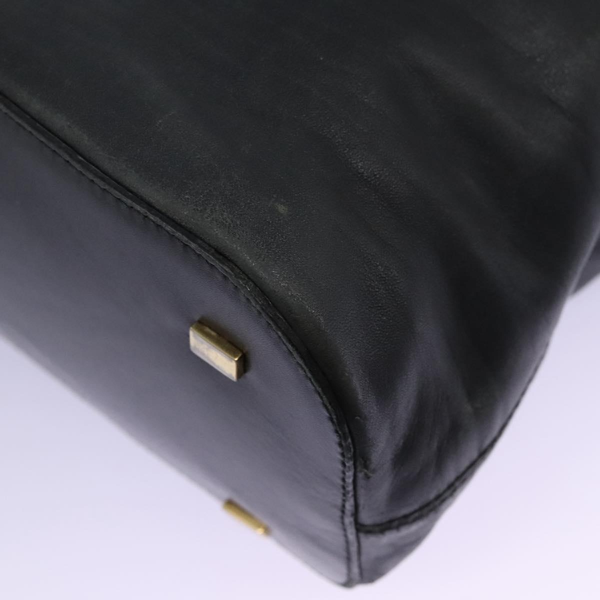 Celine Bag – Black Leather Gold