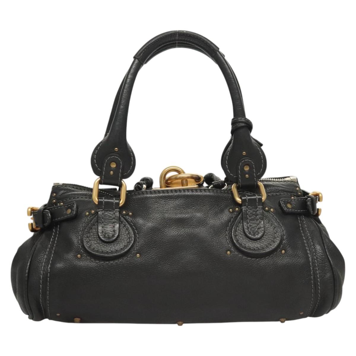 Chloe Paddington Bag – Black Leather