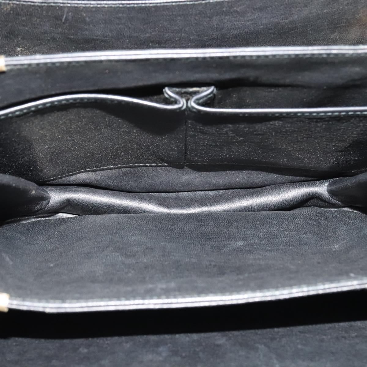 Celine Shoulder Bag – Black Leather Gold
