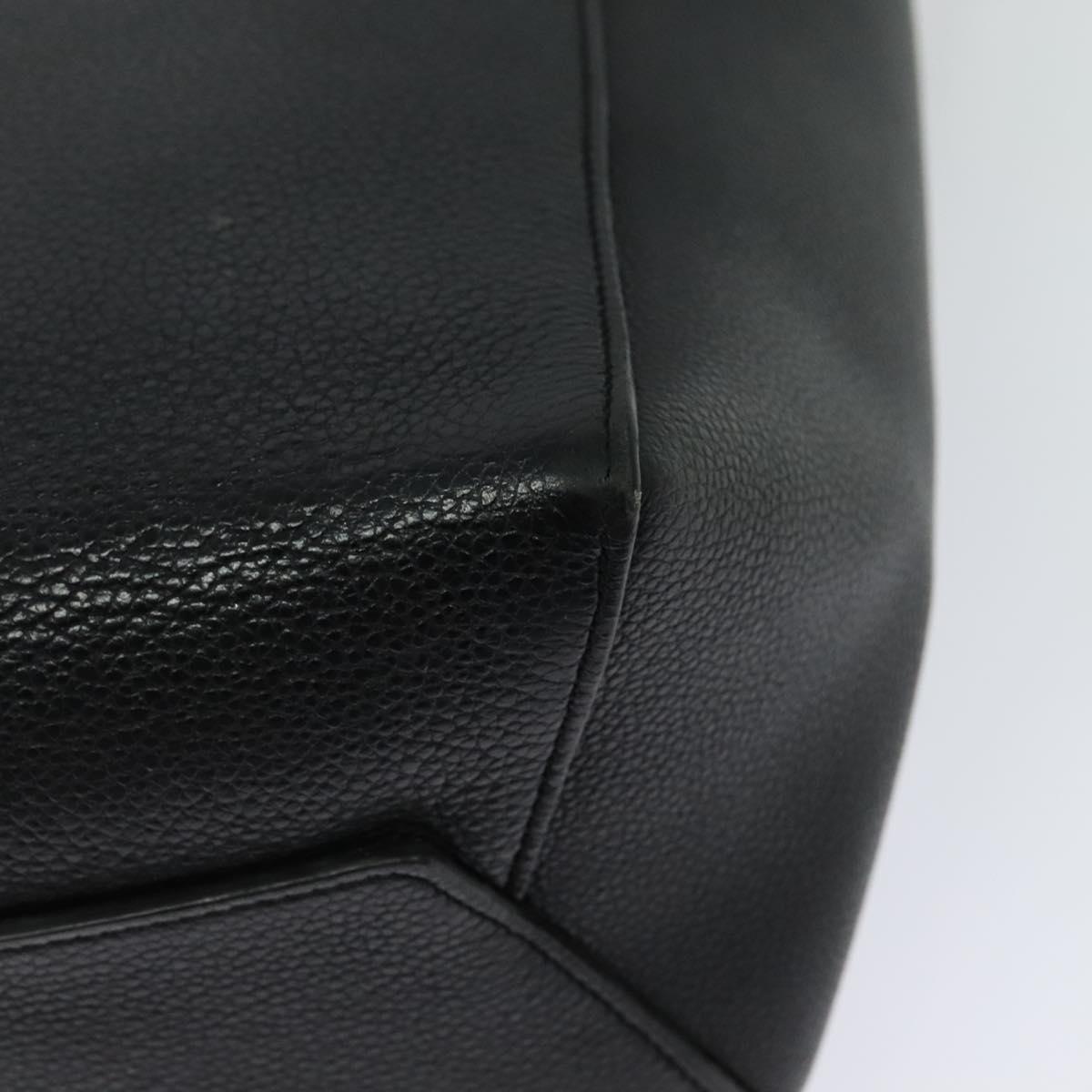 Celine Sangle Bucket Shoulder Bag – Black Leather