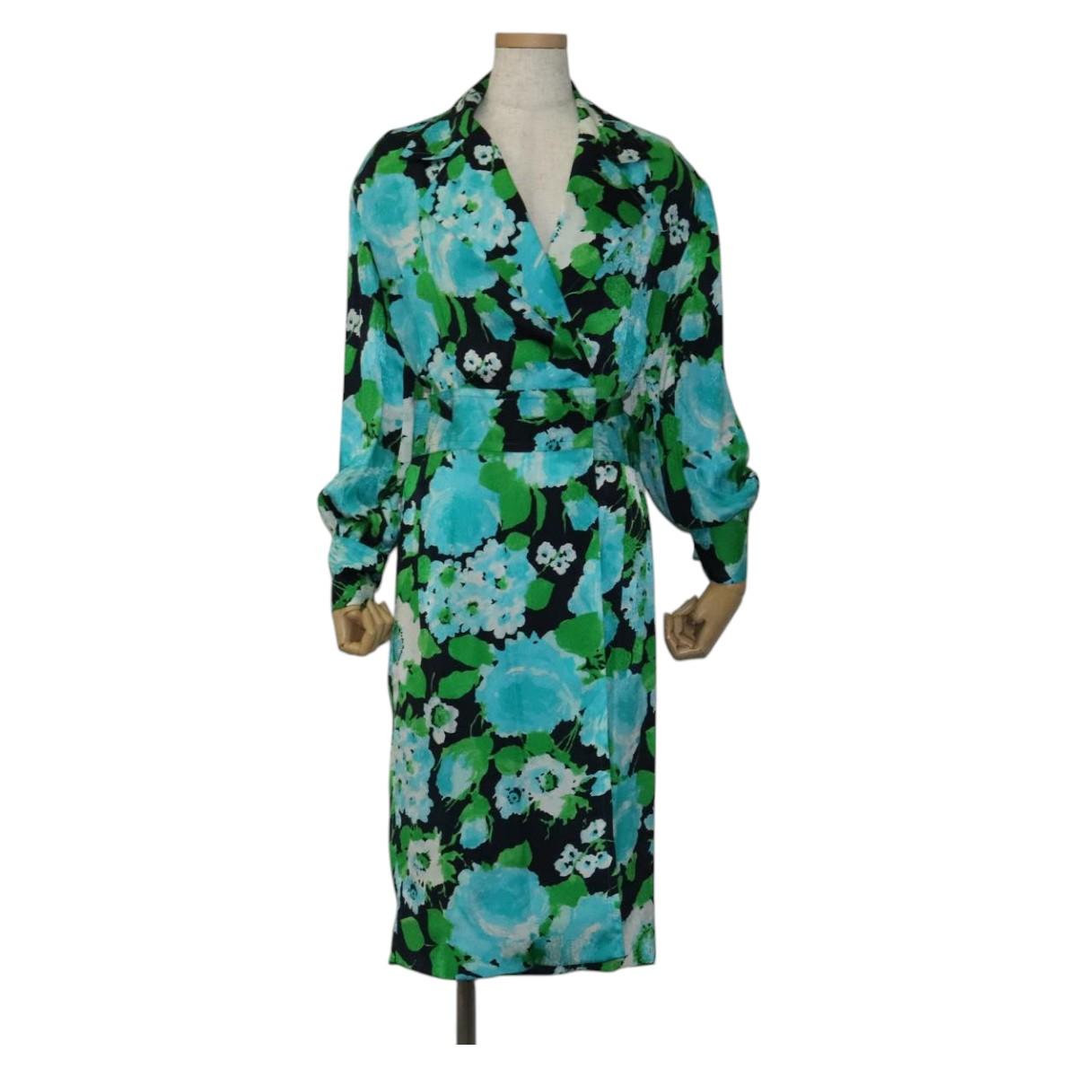 Celine Dress – Navy Silk