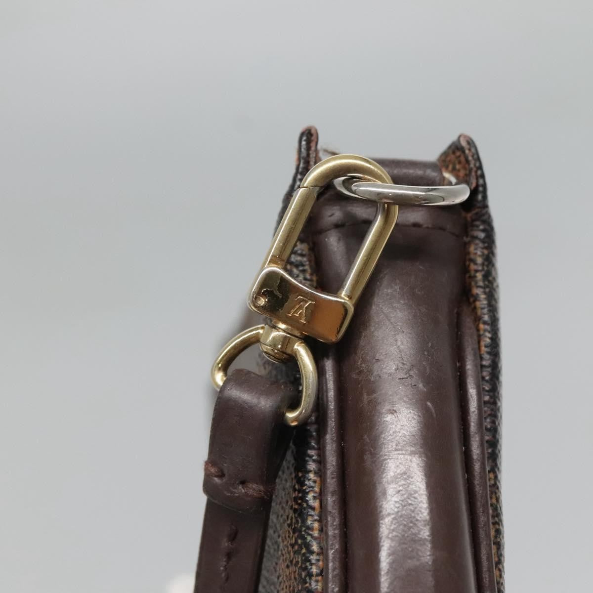 Louis Vuitton Pochette Accessoires – Damier Ebene Bag – Brun