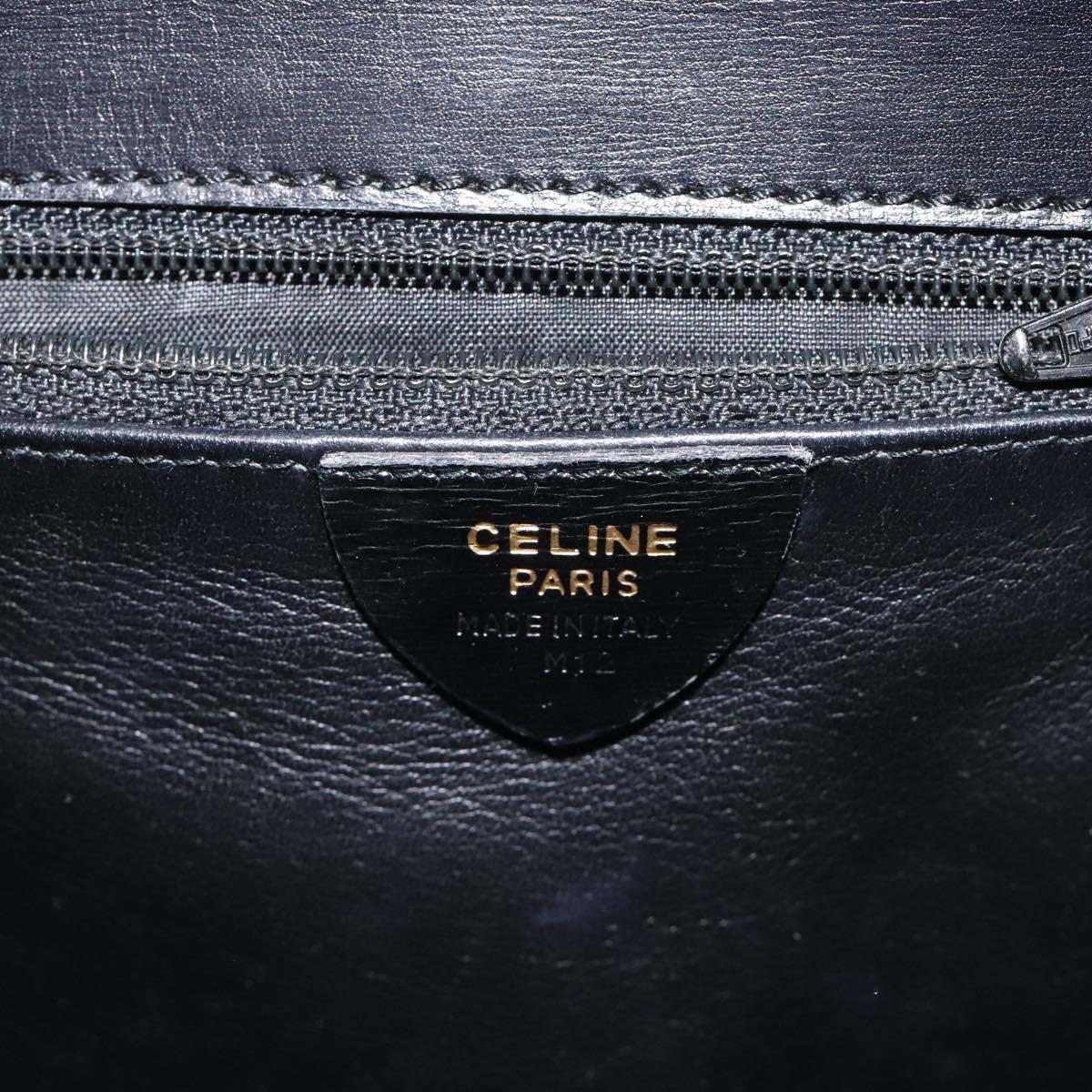 Celine Shoulder Bag – Black Leather