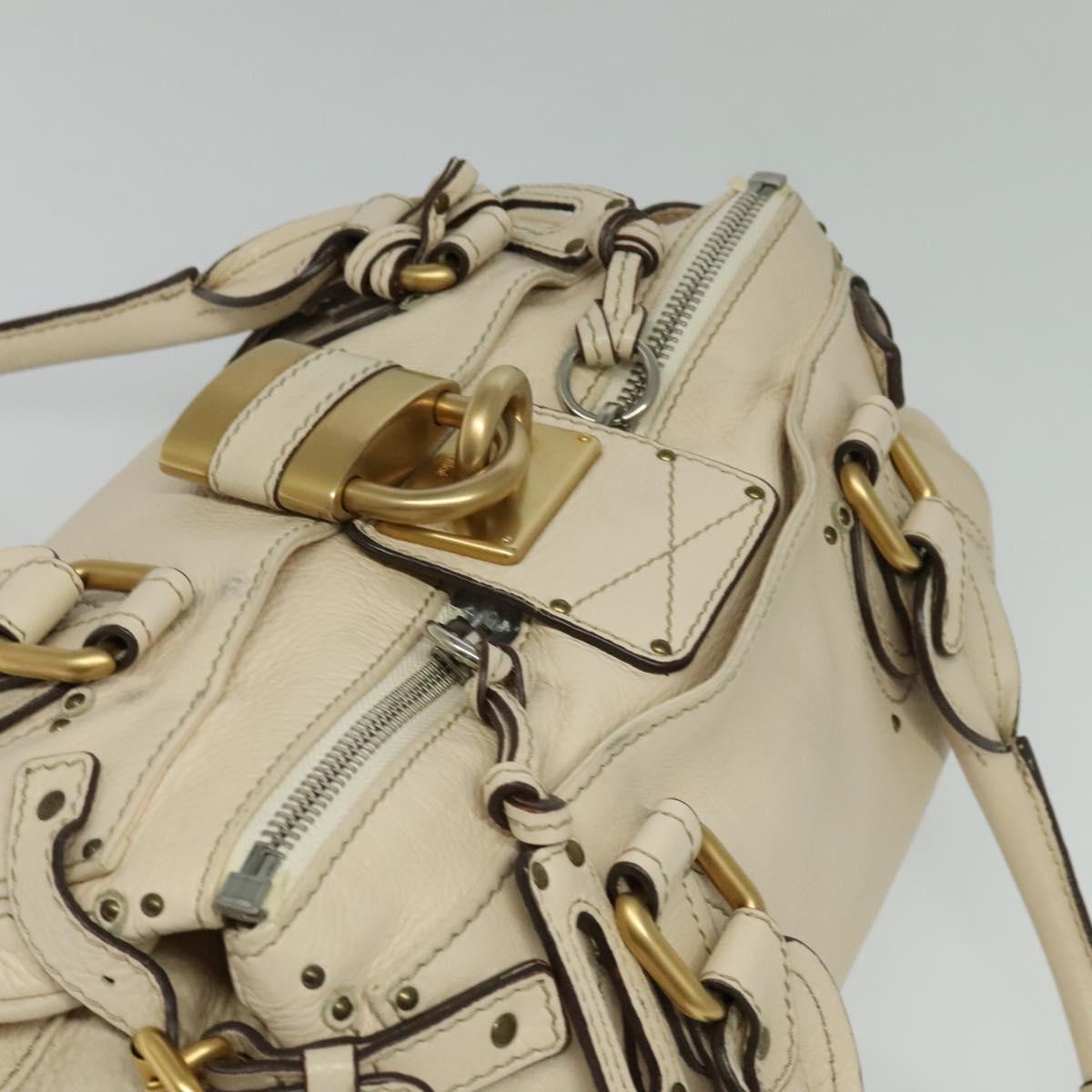 Chloe Paddington Bag - Cream Leather