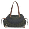 Miu Miu Tote Bag – Canvas Navy Silver