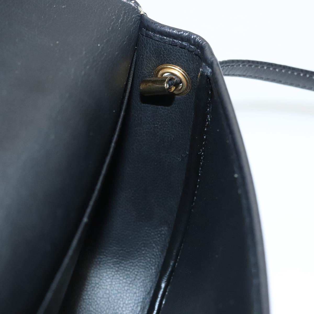 Dior Shoulder Bag – Black Leather