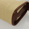 Celine Shoulder Bag – Beige Straw Leather