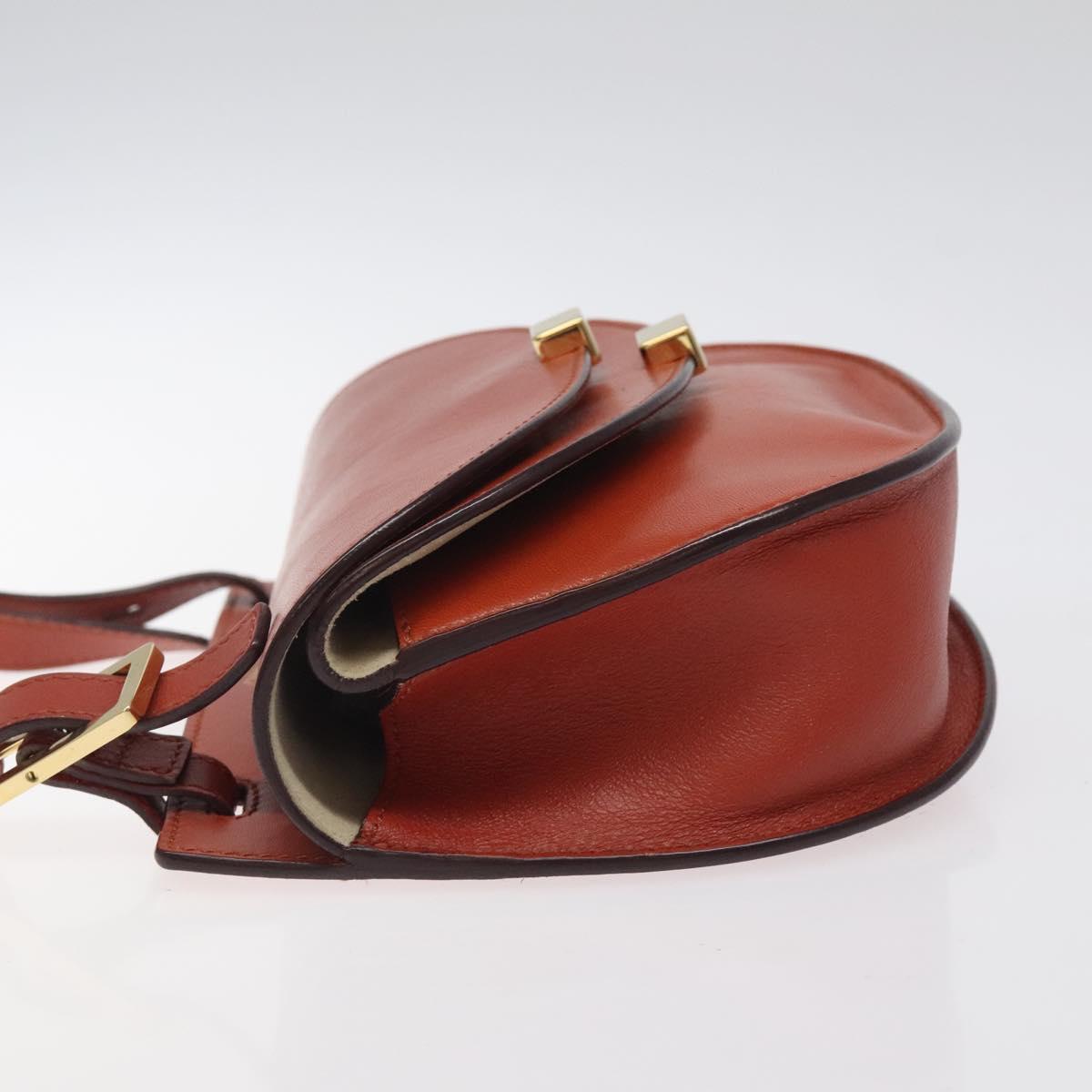 Chloe Georgia Shoulder Bag -  Brown Leather