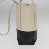 Celine Horizontalkava Tote Bag – Black-White Silver Leather