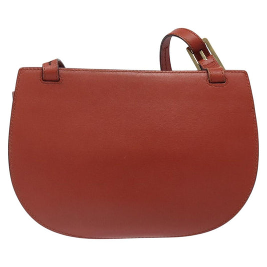 Chloe Georgia Shoulder Bag -  Brown Leather