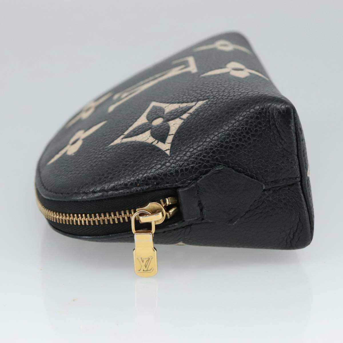 Louis Vuitton Monogram Empreinte Giant Pochette Cosmetic – Beige Leather
