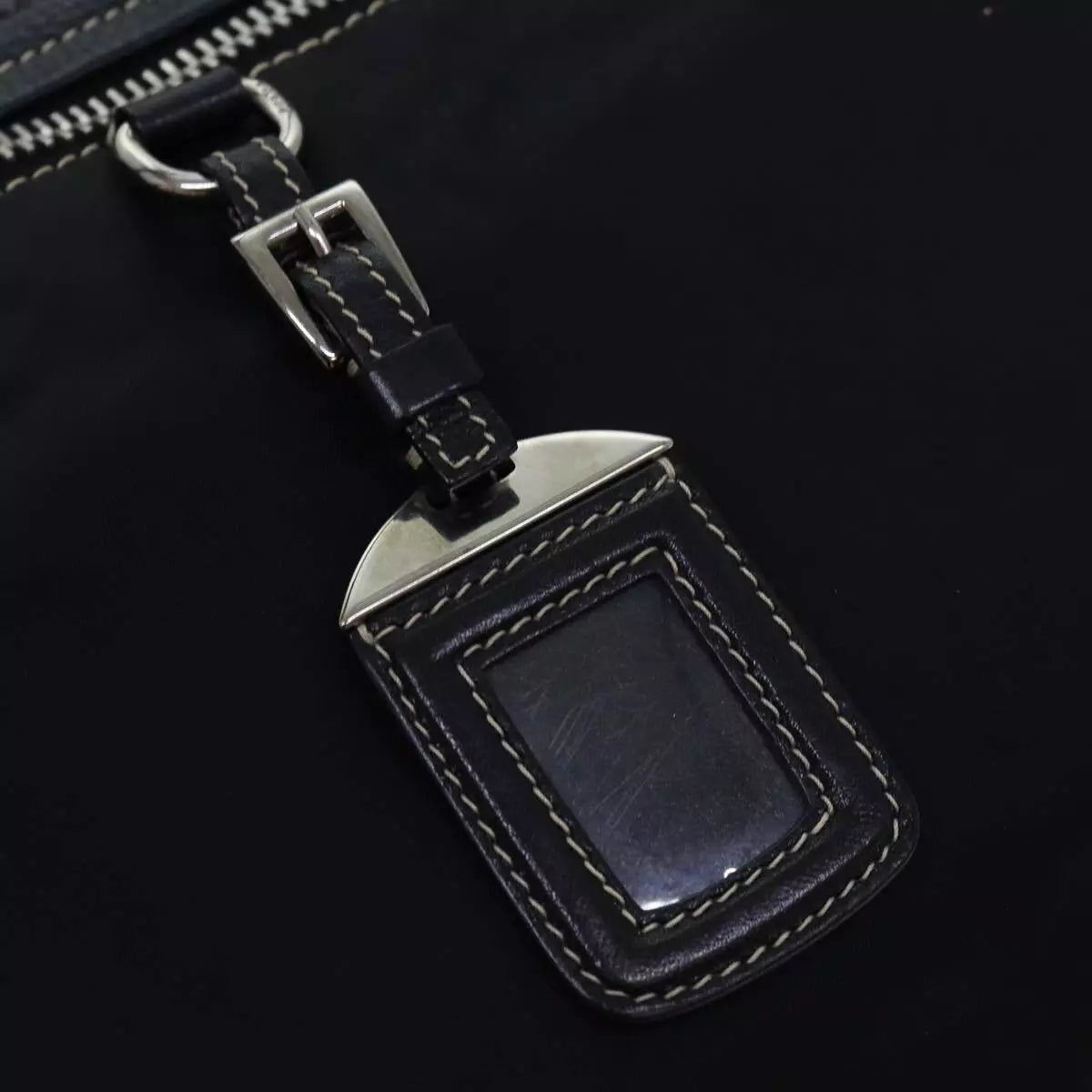 VINTAGE PRADA TESSUTO VITELLO DAINO SHOULDER BAG