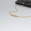 Celine Chain Gamaguchi Shoulder Bag – Black Leather