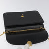 Christian Dior Chain Shoulder Bag – Black Leather Gold
