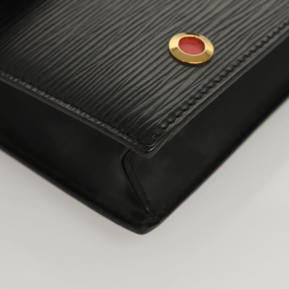 Louis Vuitton Hublot Shoulder Bag – Black Red Epi Leather