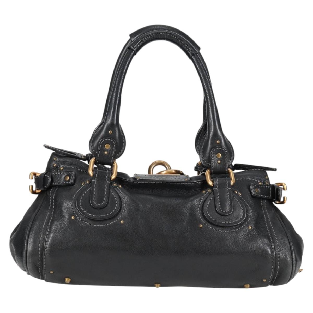 Chloe Paddington Bag – Black Leather