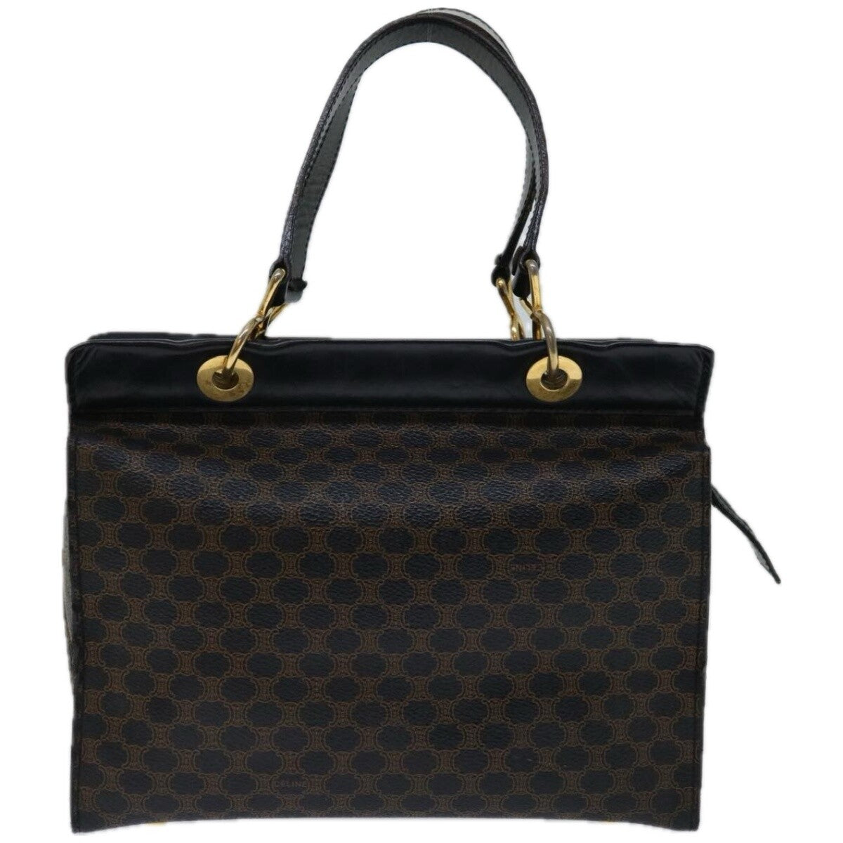 Celine Macadam Canvas Bag – Brown/Black