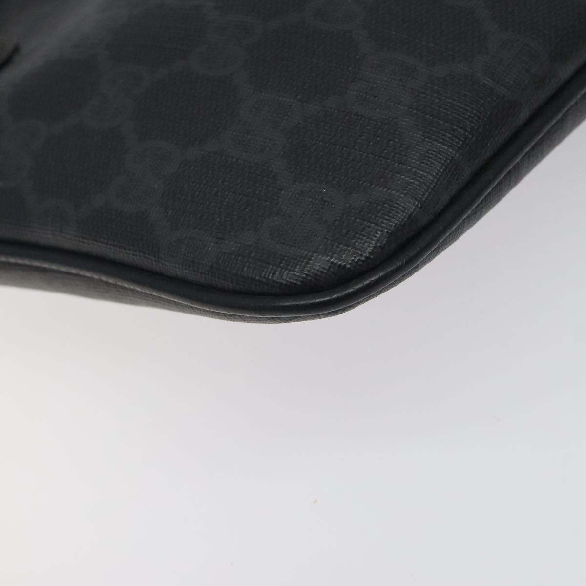 Gucci GG Supreme Web Sherry Line Bag – Black PVC Gold