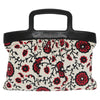 Miu Miu Bag – White Black Canvas Leather