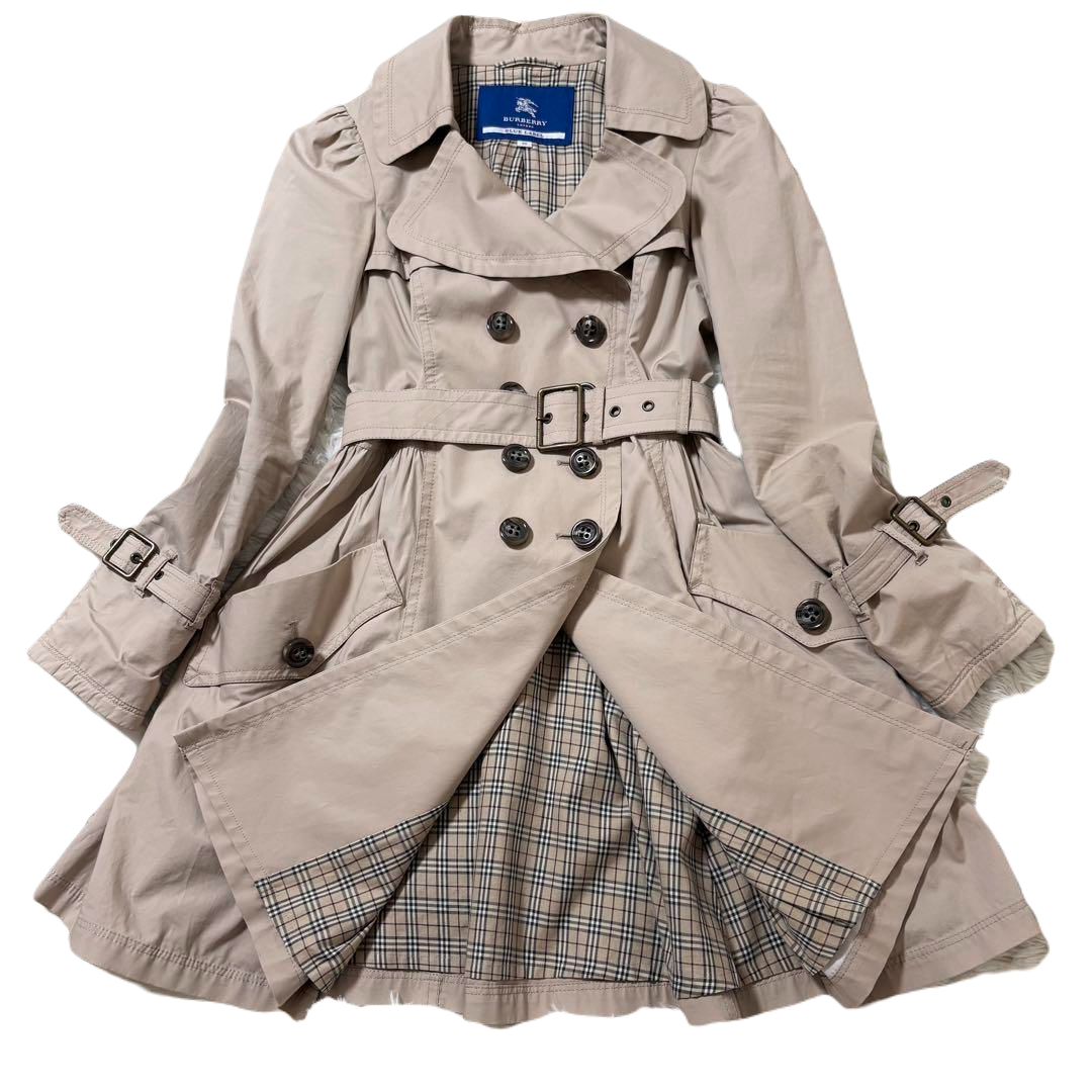 BURBERRY TRENCH COAT BLUE LABEL
