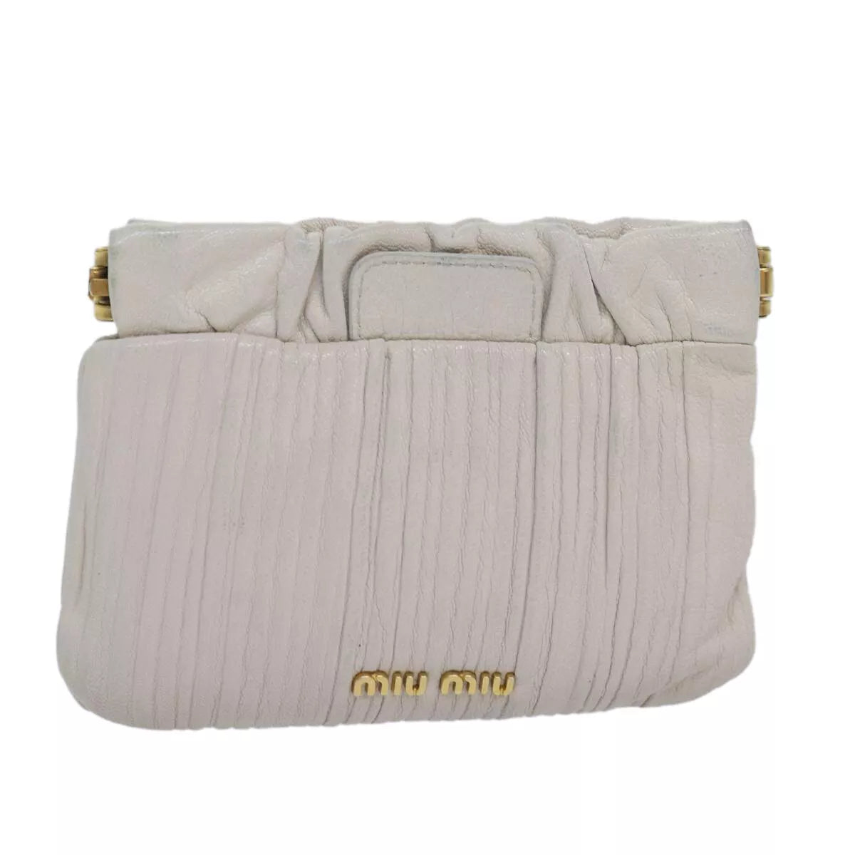 MIU MIU MATELASSE CLUTCH