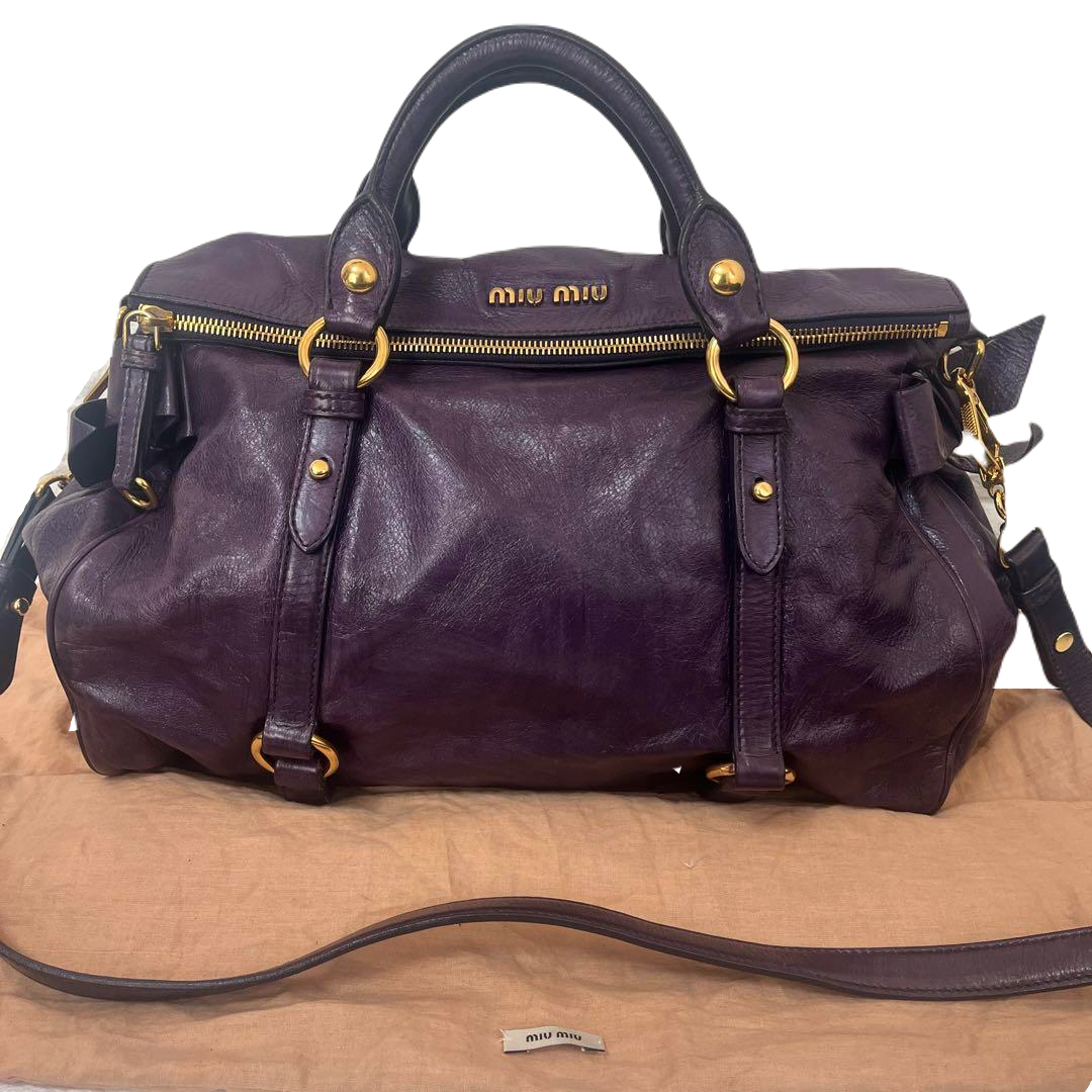 MIU MIU VILETTO BOW BAG - VINTAGE
