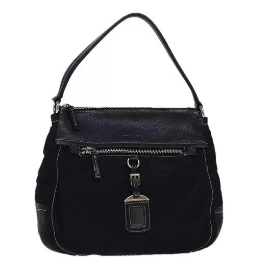 VINTAGE PRADA TESSUTO VITELLO DAINO SHOULDER BAG - Brands Select