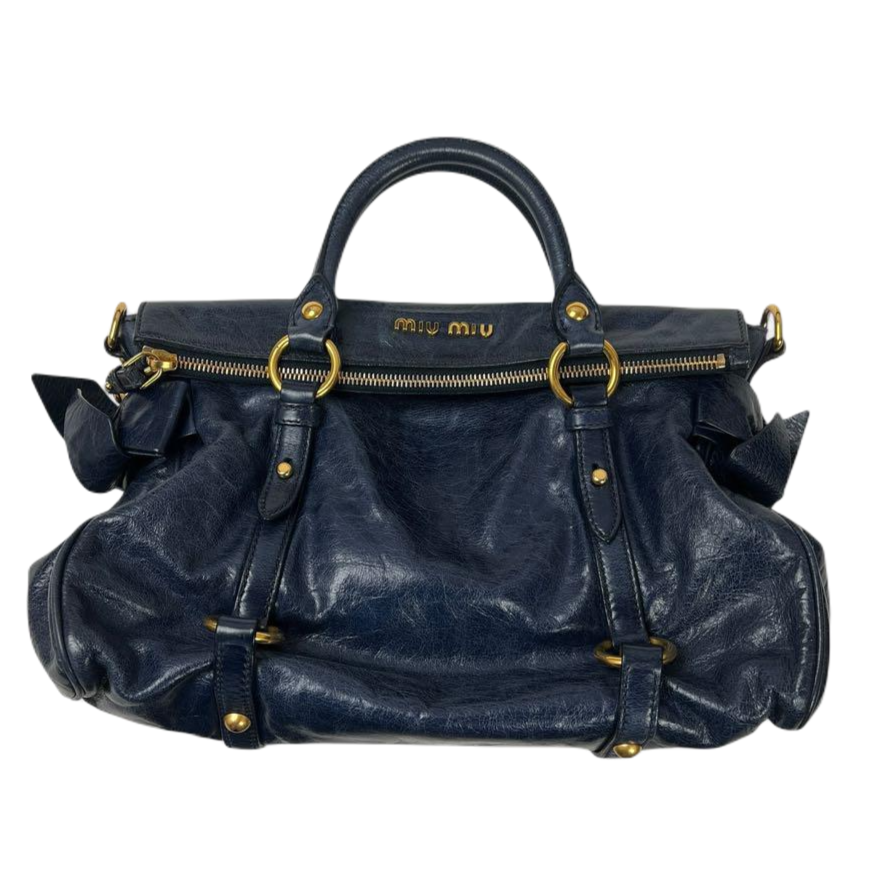 MIU MIU VILETTO LUX BOW BAG - VINTAGE