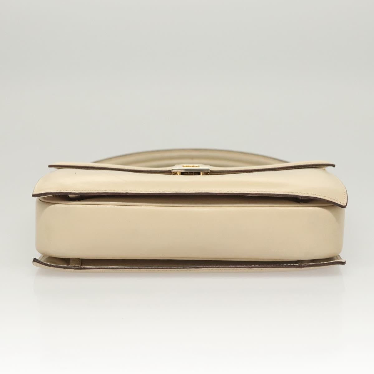 Celine Shoulder Bag – Beige Leather