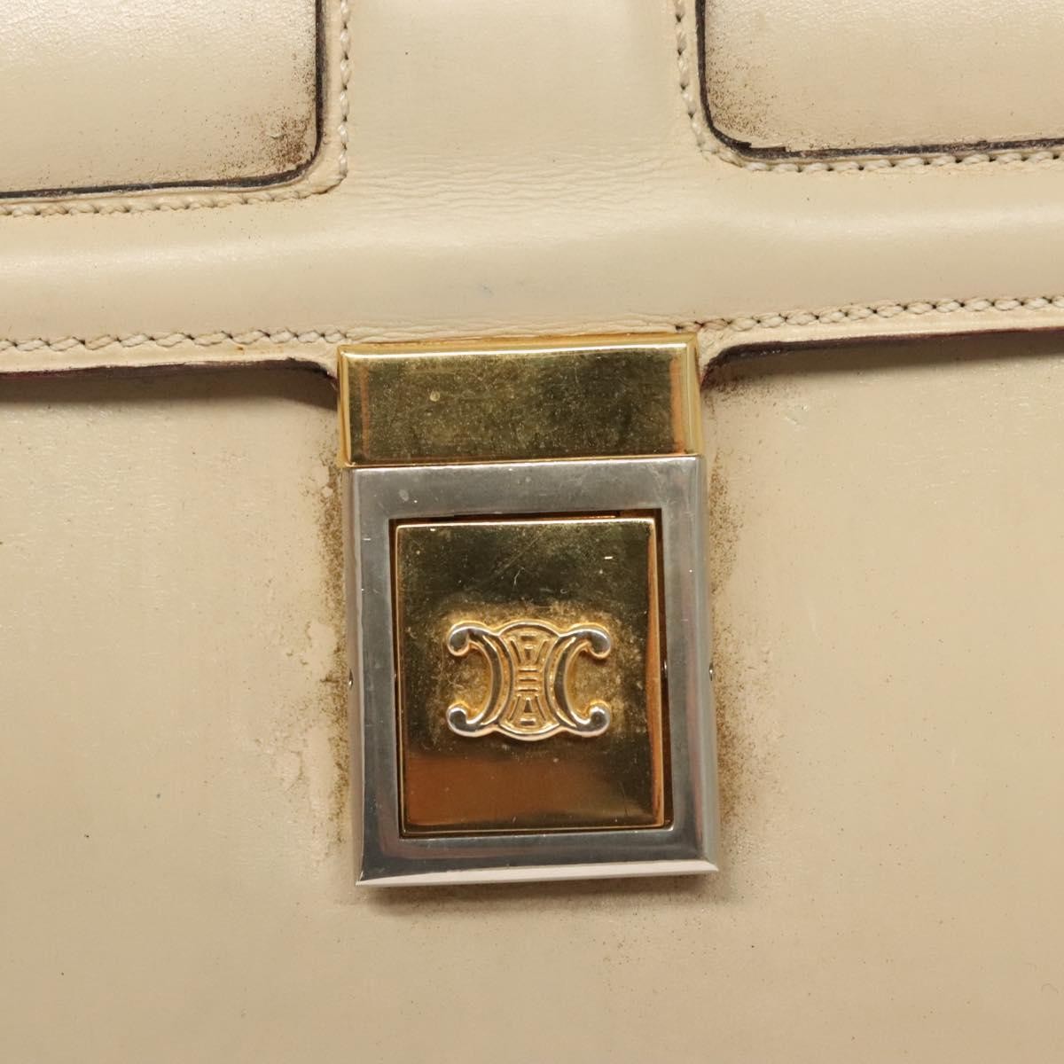 Celine Shoulder Bag – Beige Leather