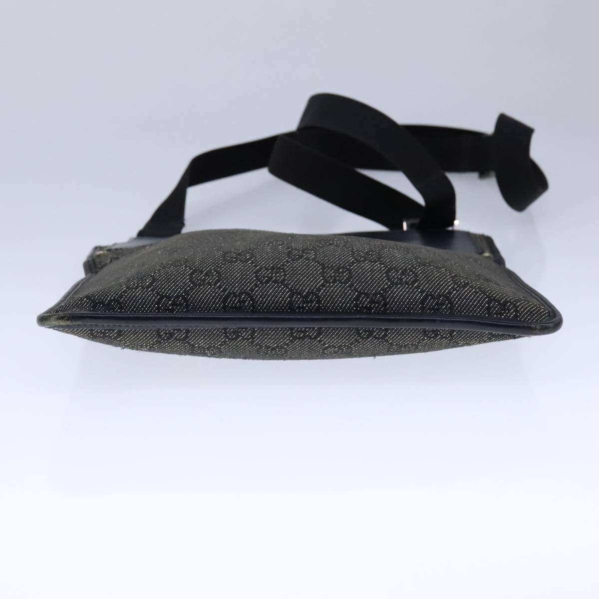Gucci GG Canvas Shoulder Bag – Black
