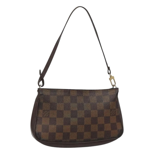 Louis Vuitton Pochette Accessoires – Damier Ebene Bag – Brun