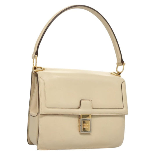 Celine Shoulder Bag – Beige Leather