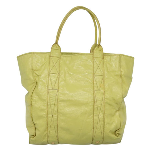 Miu Miu Tote Bag – Grønn Patent Leather-Gull