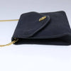 Christian Dior Honeycomb Canvas Chain Shoulder Bag – Black & Gold