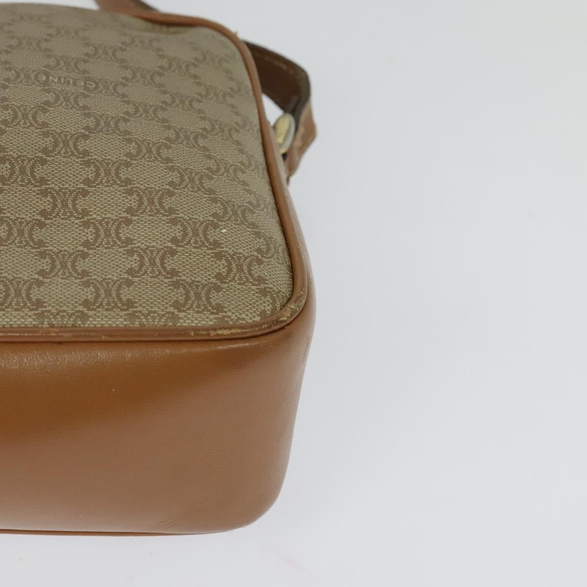 Celine Macadam Canvas Shoulder Bag – Beige Gold