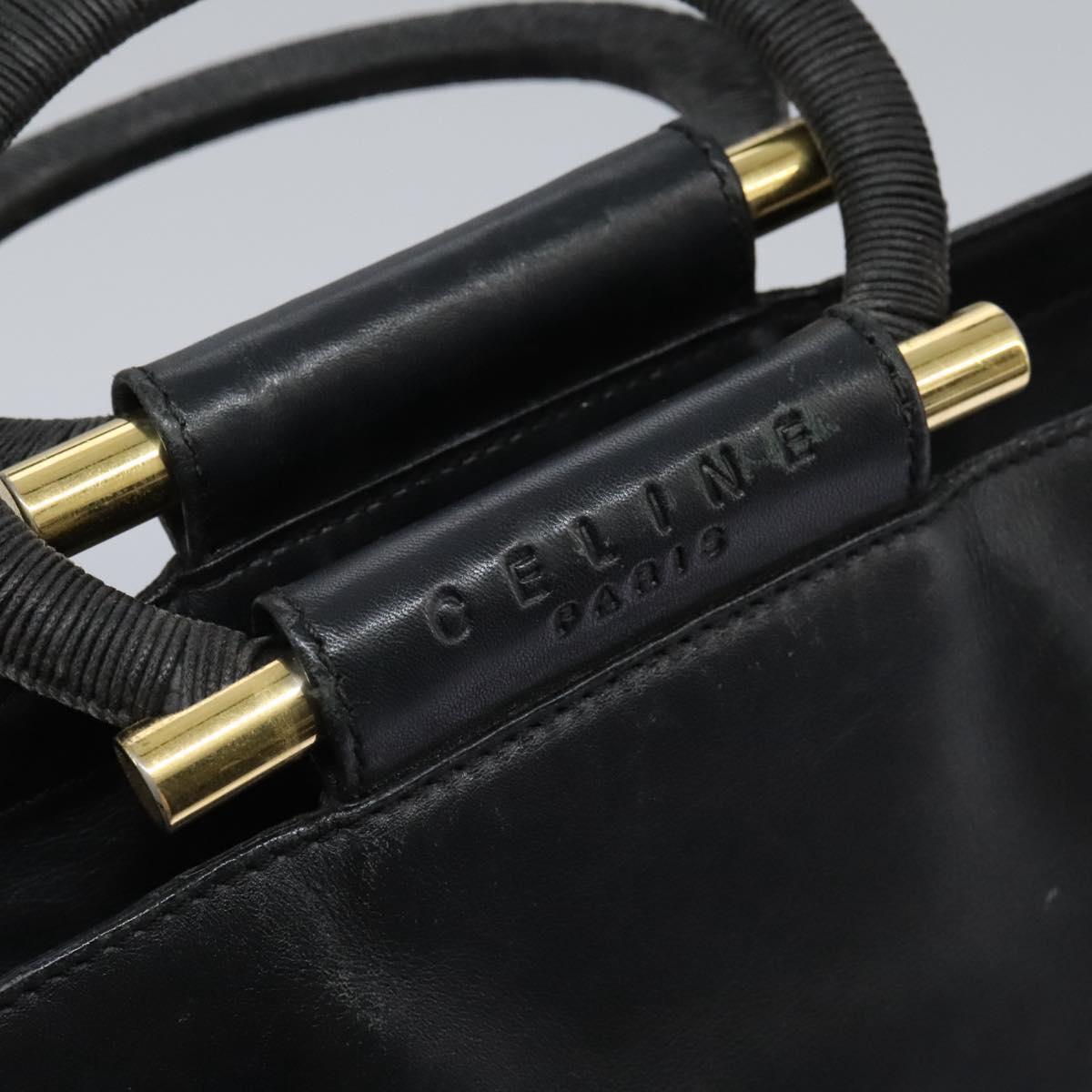 Celine Bag – Black Leather Gold