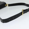 Celine Shoulder Bag – Black Leather Gold