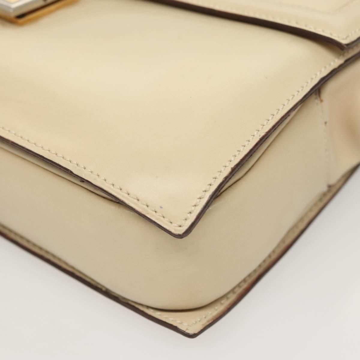 Celine Shoulder Bag – Beige Leather