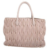 Miu Miu Matelasse Bag – Pink Leather
