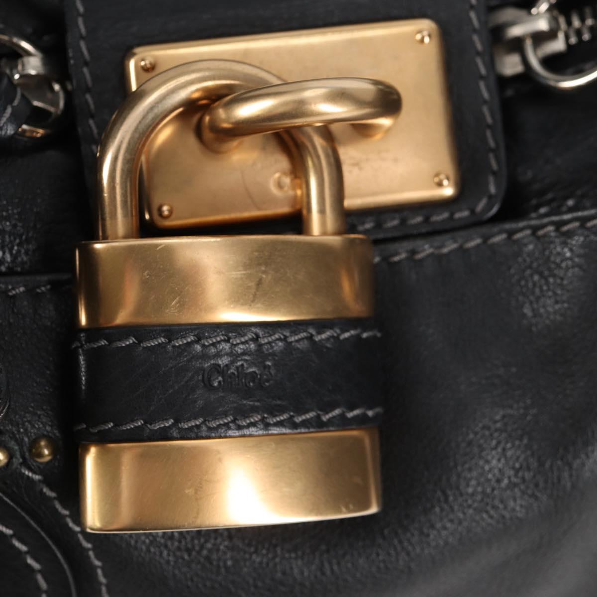 Chloe Paddington Bag – Black Leather