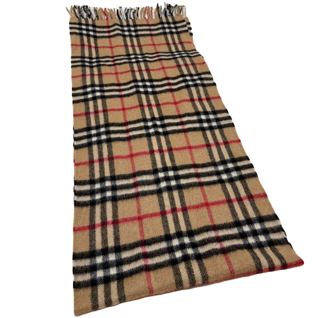 BURBERRY NOVA CHECK CASHMERE SCARF