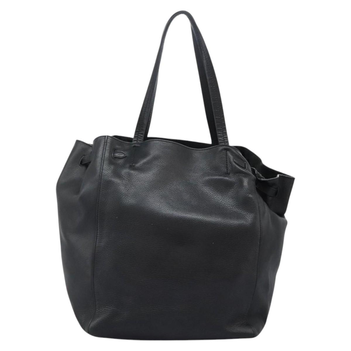 Celine Tote Bag – Black Leather