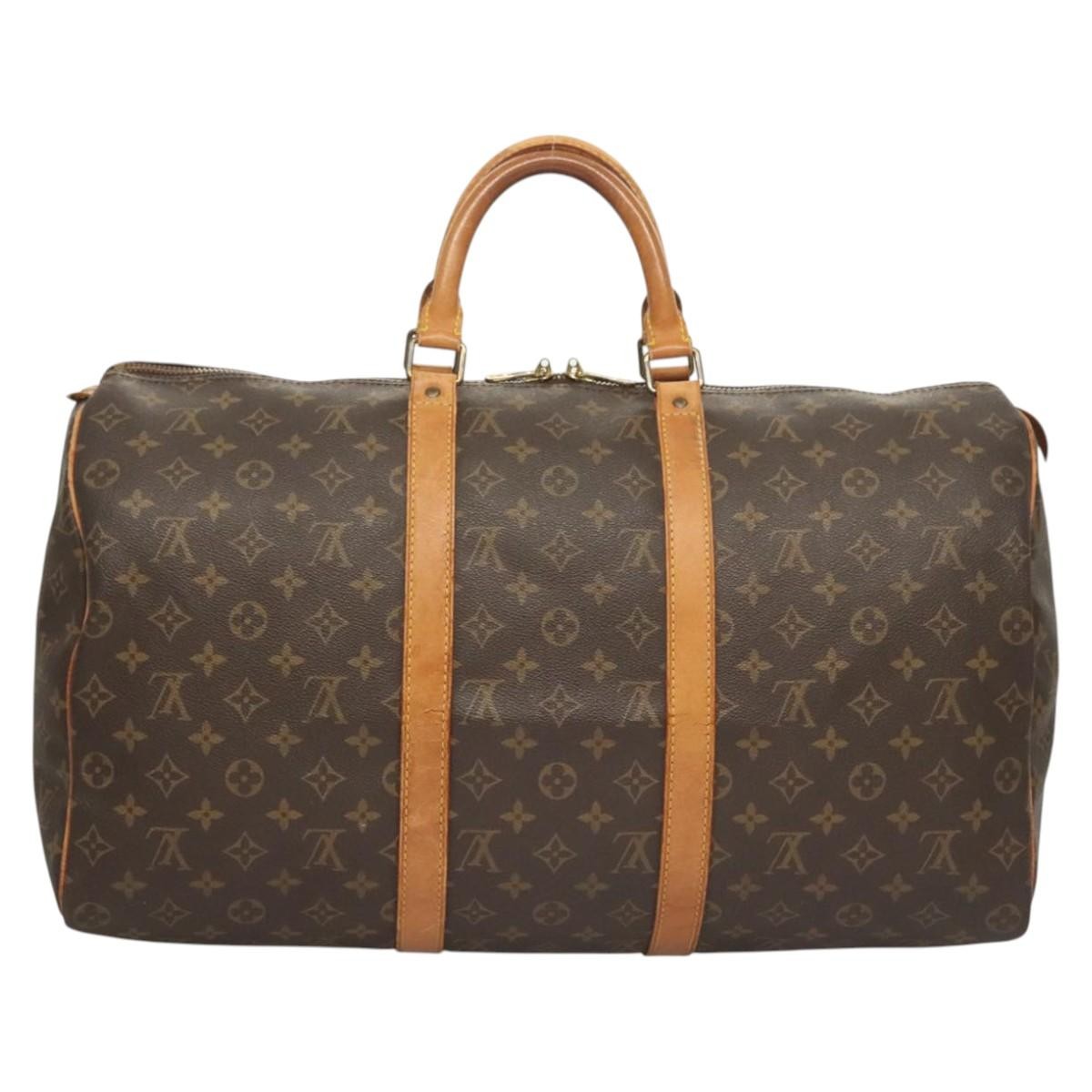Louis Vuitton Keepall 50 Boston Bag – Monogram Canvas