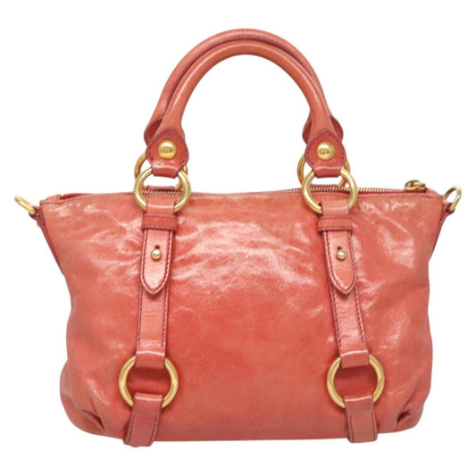Miu Miu Bag – Rød Leather
