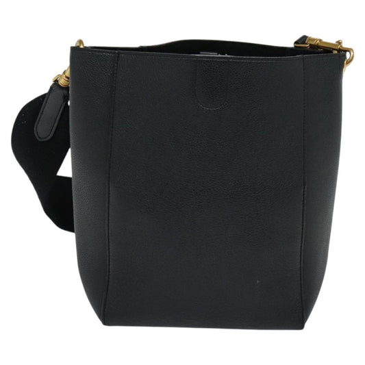 Celine Sangle Bucket Shoulder Bag – Black Leather