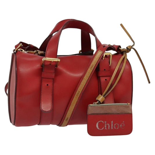 Chloe Eden Bag - Red Leather